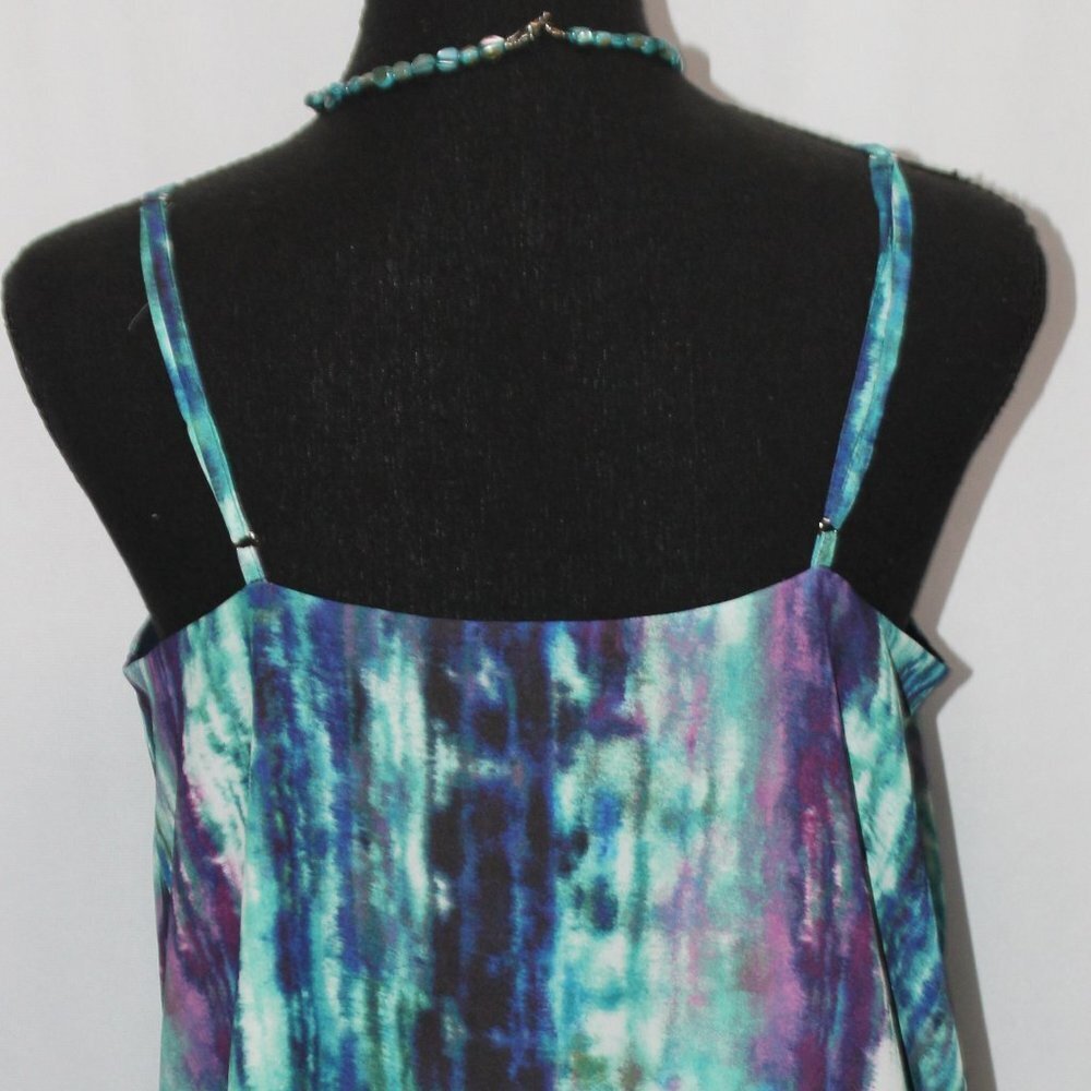 Mossimo Three Tier Strappy Fully Lined Maxi Dress - Picture 8 of 16